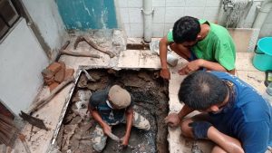 Mengatasi Sumber Mata Air Di Lubang Septic Tank